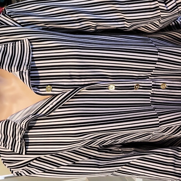 Love Black and White Striped Shirt - Picture 2 of 10